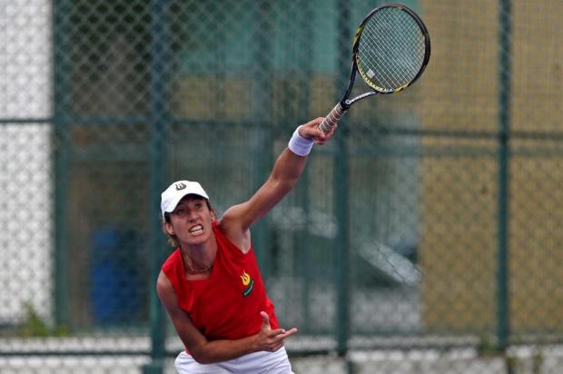 Catarinense Nanda Alves estreia no Brasil Tennis Cup neste domingo Charles Guerra/Agencia RBS