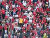 Torcida colorada aguardando o início do jogo no Estádio Centenário