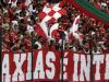 Torcida colorada reunida em Caxias do Sul