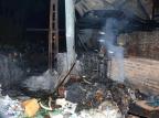 Incêndio atinge depósito de reciclagem em Cruz Alta Angelo Roque/Especial Incêndio atinge depósito de reciclagem em Cruz Alta Angelo Roque/Especial