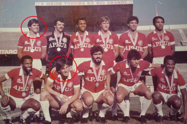 Ídolos do Inter, Winck e Dunga se reencontram na semifinal da Taça Piratini Arquivo Pessoal/