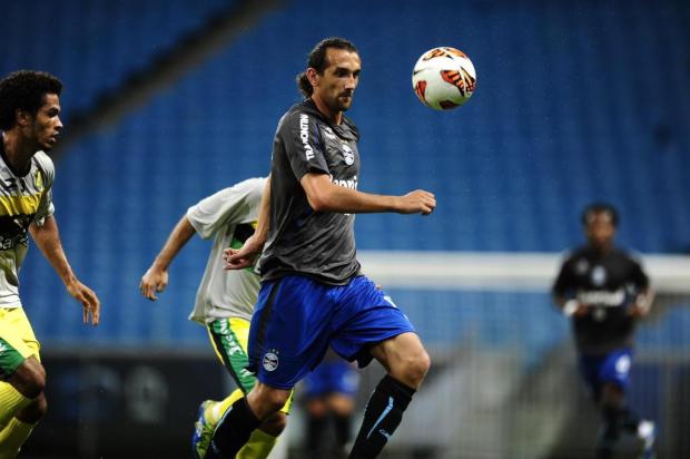 Grêmio usa bola parada em jogo-treino na Arena e vira sobre o Cerâmica Mauro Vieira/Agencia RBS