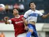 Leandro Damião não fez boa partida e foi substituído no segundo tempo