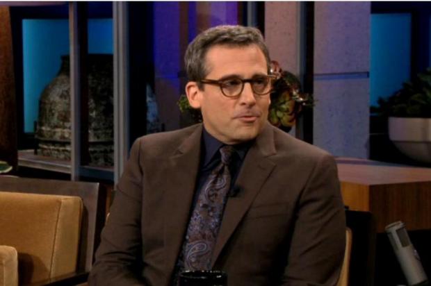 Em entrevista a Jay Leno, Steve Carell confirma início das filmages de 'O Âncora 2' Reprodução/NBC Em entrevista a Jay Leno, Steve Carell confirma início das filmages de 'O Âncora 2' Reprodução/NBC