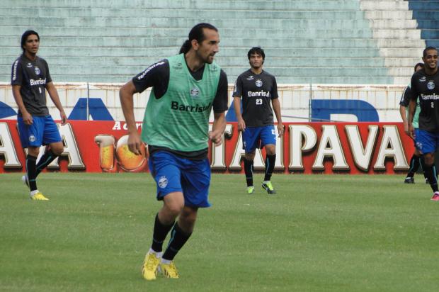 Treino leve encerra a preparação do Grêmio para enfrentar o Caracas Jean Pereira/ Treino leve encerra a preparação do Grêmio para enfrentar o Caracas Jean Pereira/