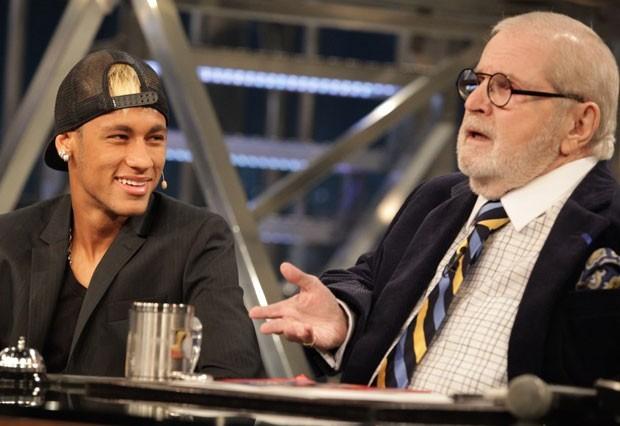 Neymar diz que 'pipoca' para se livrar de entradas violentas  TV Globo/Divulgação