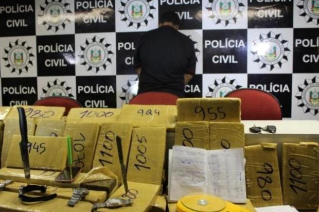 Denarc faz maior apreensão de maconha do ano em Porto Alegre Divulgação/Polícia Civil