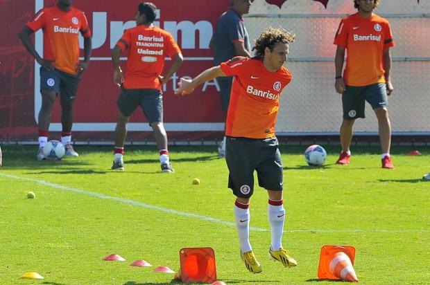 Inter realiza treino físico no Parque Gigante e definição do time fica para a tarde Emílio Pedroso/Agencia RBS