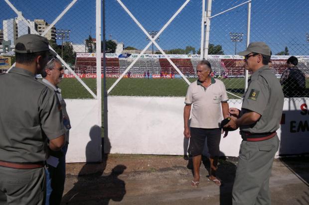 Estádio 19 de Outubro é aprovado na vistoria dos bombeiros Rafael Diverio/ Estádio 19 de Outubro é aprovado na vistoria dos bombeiros Rafael Diverio/