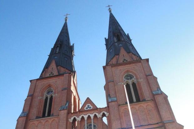 Imponente catedral luterana é atração em Uppsala, na Suécia Arquivo Pessoal/Liana Maria Simões Guimarães Imponente catedral luterana é atração em Uppsala, na Suécia Arquivo Pessoal/Liana Maria Simões Guimarães