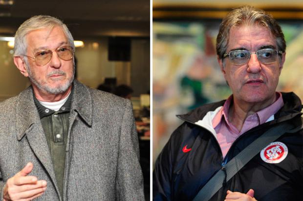 Polêmica entre Ibsen e Souto de Moura expõe articulações para a sucessão presidencial do Inter Montagem sobre fotos Tadeu Vilani e Mauro Vieira/