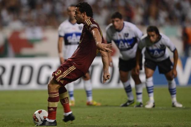 Fluminense desperdiça oportunidades e Huachipato consegue empate em 1 a 1  no Rio Christophe Simon/AFP