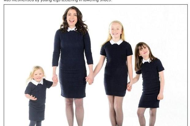 Mães e filhas com roupas iguais: fofo ou bizarro? Reprodução/Daily Mail
