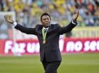 Pelé, Ronaldo, Beckenbauer e Bobby Charlton: são eles os reis dos Mundiais FREDRIK SANDBERG/AFP Pelé, Ronaldo, Beckenbauer e Bobby Charlton: são eles os reis dos Mundiais FREDRIK SANDBERG/AFP