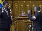 Maduro toma posse na presidência da Venezuela e pede convocação de eleições JUAN BARRETO/AFP Maduro toma posse na presidência da Venezuela e pede convocação de eleições JUAN BARRETO/AFP