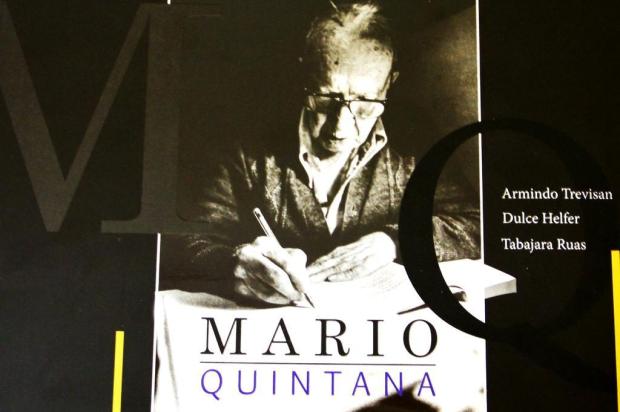 Armindo Trevisan, Tabajara Ruas e Dulce Helfer lançam livro sobre Mario Quintana Reprodução/Reprodução