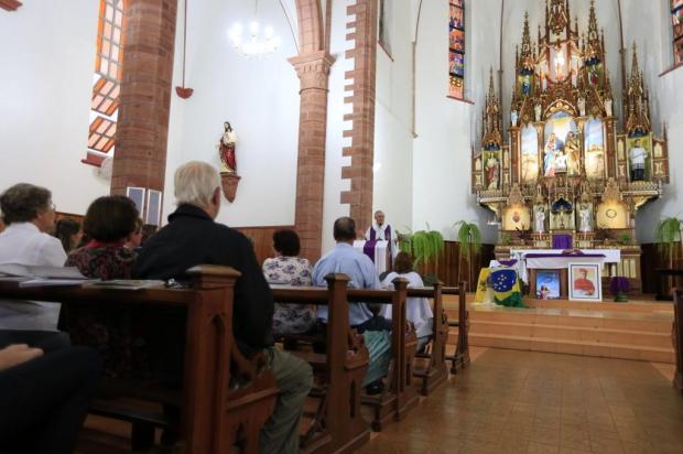 Missa na terra natal de dom Odilo pede que Igreja faça a escolha certa Diego Vara/Agencia RBS
