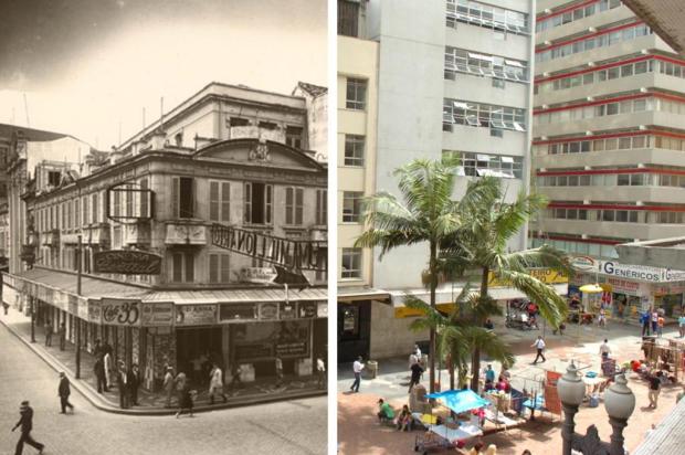 O encontro entre Andradas e General Câmara há mais de 80 anos Montagem sobre foto de Ricardo Chaves e Acervo Joaquim José Felizardo/Reprodução