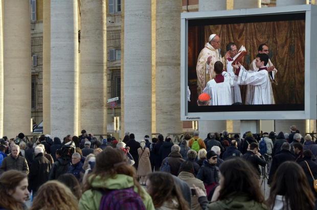 Em primeira homilia, Papa Francisco alerta que Igreja corre o risco de virar "ONG piedosa" Johannes Eisele/AFP Em primeira homilia, Papa Francisco alerta que Igreja corre o risco de virar "ONG piedosa" Johannes Eisele/AFP