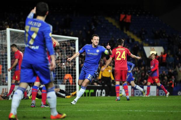 Chelsea derrota o Steaua Bucareste por 3 a 1 e avança às quartas da Liga Europa Glyn Kirk/AFP Chelsea derrota o Steaua Bucareste por 3 a 1 e avança às quartas da Liga Europa Glyn Kirk/AFP