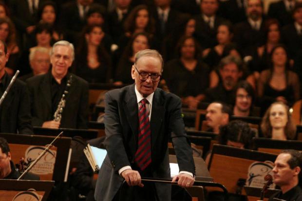 Ennio Morricone diz que não vai voltar a trabalhar com Quentin Tarantino Ver Descrição/Ver Descrição Ennio Morricone diz que não vai voltar a trabalhar com Quentin Tarantino Ver Descrição/Ver Descrição