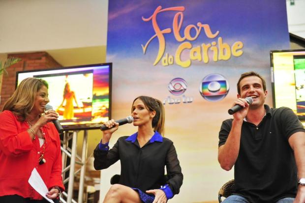 Atores da novela "Flor do Caribe" conversam com telespectadores em evento na Capital Félix Zucco/Agencia RBS