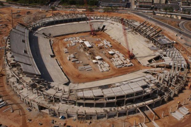 Em Natal, apenas a contrução da Arena das Dunas progride Arena/Divulgação