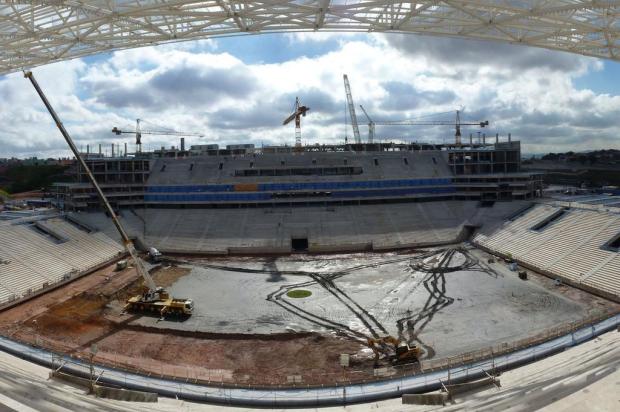 Itaquera em busca do tempo perdido Arena/Divulgação Itaquera em busca do tempo perdido Arena/Divulgação