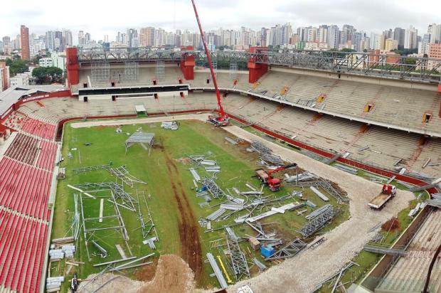 Financiamento complexo marca reforma da Arena da Baixada Comitê Organizador Local/COL Financiamento complexo marca reforma da Arena da Baixada Comitê Organizador Local/COL