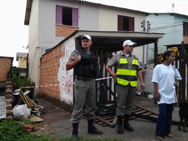 Homem morre em incêndio em residência Leandro Staudt/
