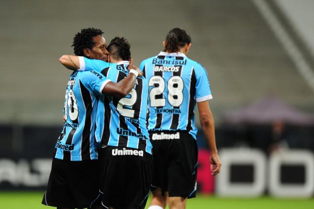 Cotação ZH: Zé Roberto é o destaque da vitória do Grêmio contra o Lajeadense Fernando Gomes/ Cotação ZH: Zé Roberto é o destaque da vitória do Grêmio contra o Lajeadense Fernando Gomes/