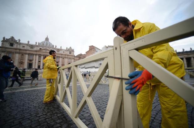 Missa marca o início oficial do papado de Francisco FILIPPO MONTEFORTE/AFP Missa marca o início oficial do papado de Francisco FILIPPO MONTEFORTE/AFP