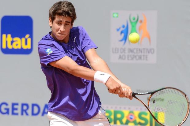 Gaúcho de 15 anos é um dos favoritos no Internacional Juvenil de Tênis Marcelo Ruschel/Poa Press/Divulgação Gaúcho de 15 anos é um dos favoritos no Internacional Juvenil de Tênis Marcelo Ruschel/Poa Press/Divulgação