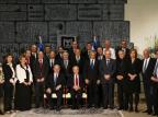 Nova formação do parlamento toma posse em Israel Ronen Zvulun/AFP Nova formação do parlamento toma posse em Israel Ronen Zvulun/AFP