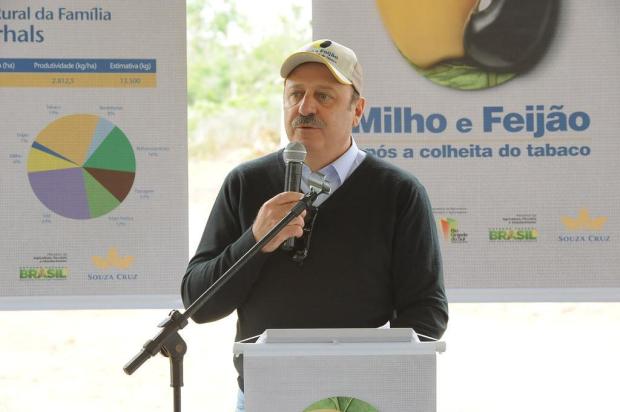 Iniciativa que estimula plantio de grãos após a colheita do tabaco é lançada no RS Souza Cruz/Divulgação