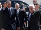 Barack Obama desembarca em Ramallah para visitar territórios palestinos Saul Loeb/AFP Barack Obama desembarca em Ramallah para visitar territórios palestinos Saul Loeb/AFP