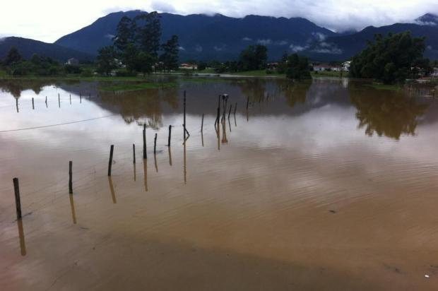 Chuva causa estragos em Santa Catarina Guto Kuerten/Agencia RBS
