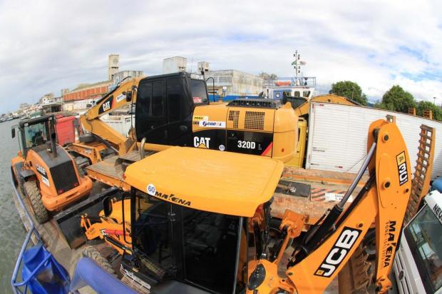 Terraplenagem marca início das obras do Estaleiro Brasil, em São José do Norte Guga_VW/Especial Terraplenagem marca início das obras do Estaleiro Brasil, em São José do Norte Guga_VW/Especial