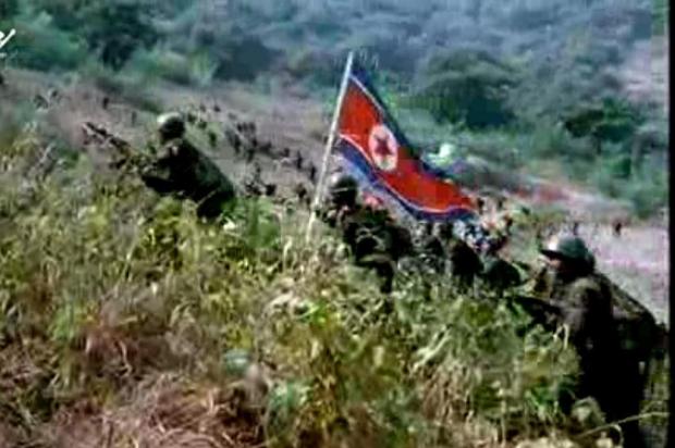 Em vídeo de propaganda, Coreia do Norte "invade" o Sul e captura americanos Uriminzokkiri.com/AFP