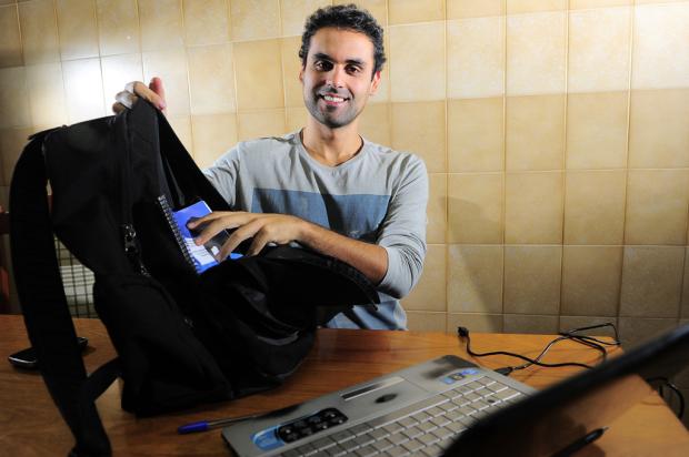 Thiago Romagna, sobrevivente da tragédia na boate Kiss, retoma rotina em Farroupilha Porthus Junior, Agência RBS/
