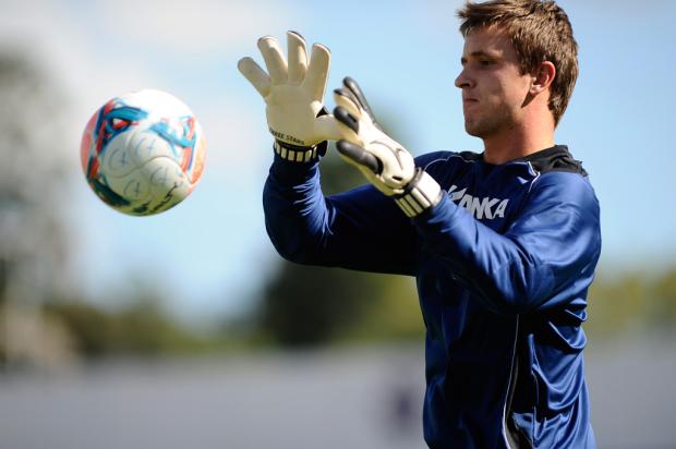 Goleiro Anderson, de 18 anos, comemora primeira oportunidade como titular do Caxias Maicon Damasceno, Agência RBS/