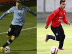 Eliminatórias para a Copa: terça-feira de confronto Vargas x Forlán e França x Espanha Daniel Caselli/Carlos Parra/AFP/ANFP