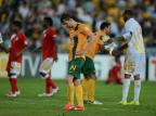 Austrália tropeça contra o Omã e deixa Japão a um empate da Copa do Mundo GREG WOOD / AFP/ Austrália tropeça contra o Omã e deixa Japão a um empate da Copa do Mundo GREG WOOD / AFP/