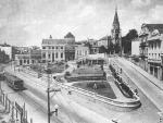 A história da Praça Otávio Rocha em imagens