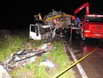 Acidente na Estrada do Mar deixa quatro mortos e pelo menos 20 feridos