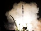 Nave espacial Soyuz se acopla à Estação Espacial Internacional em apenas seis horas NATALIA KOLESNIKOVA/AFP Nave espacial Soyuz se acopla à Estação Espacial Internacional em apenas seis horas NATALIA KOLESNIKOVA/AFP