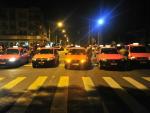 Taxistas protestam contra insegurança em Porto Alegre