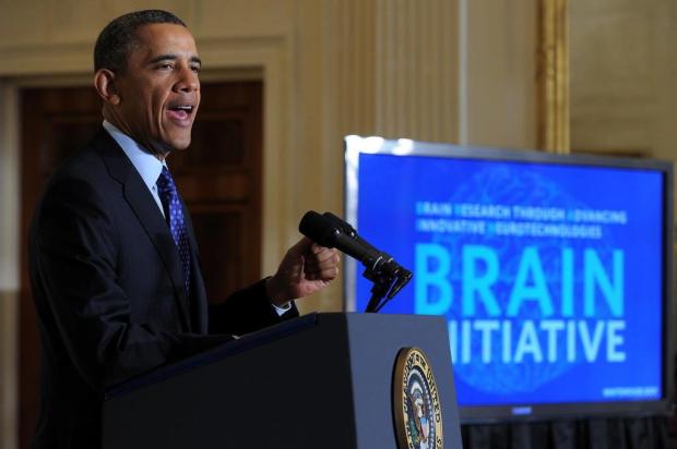 Obama destina US$ 100 milhões à mapeamento do cérebro Jewel Samad/AFP