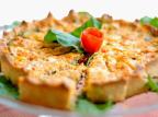 Quiche de peixe com rúcula é a sugestão para um almoço leve Roseane Barbian/Especial Quiche de peixe com rúcula é a sugestão para um almoço leve Roseane Barbian/Especial