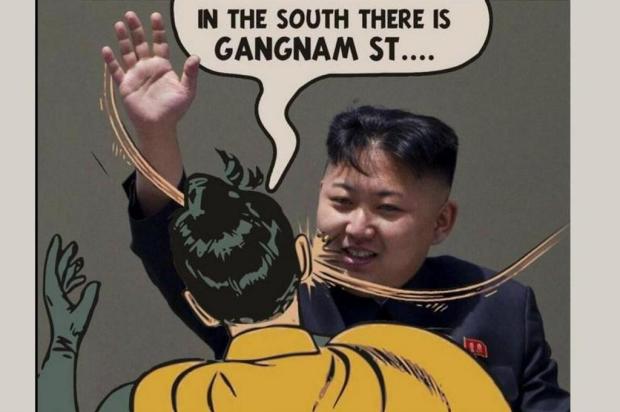 Ameaças de Kim Jong-Un viram chacota na internet Reprodução/Reprodução